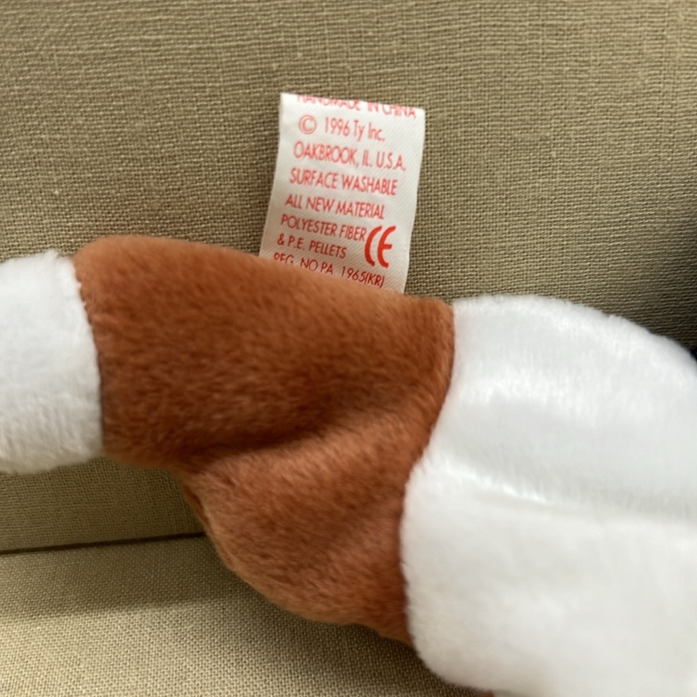 1996 Ty Beanie Baby Chip Calico Cat - Picture 6 of 8